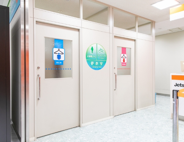 更衣室の写真