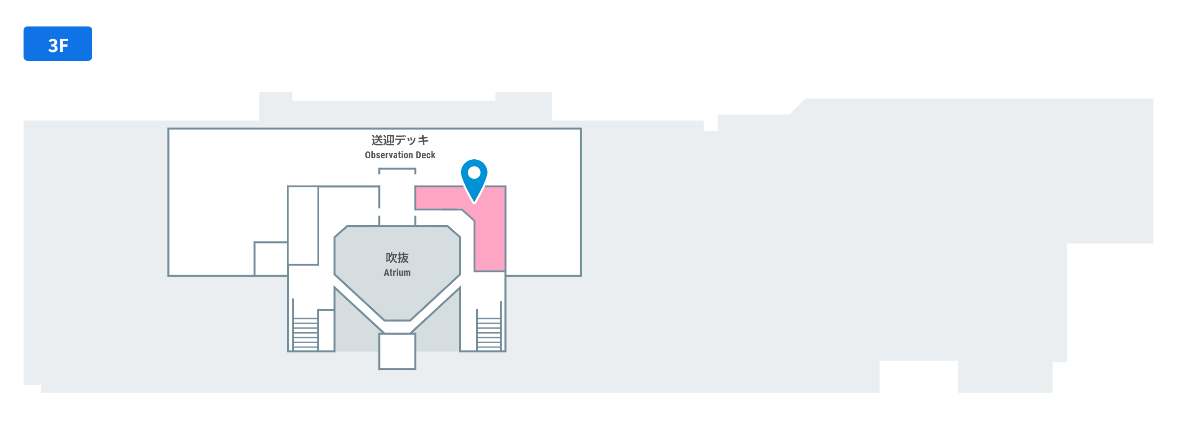 SKY PARKのフロアガイド