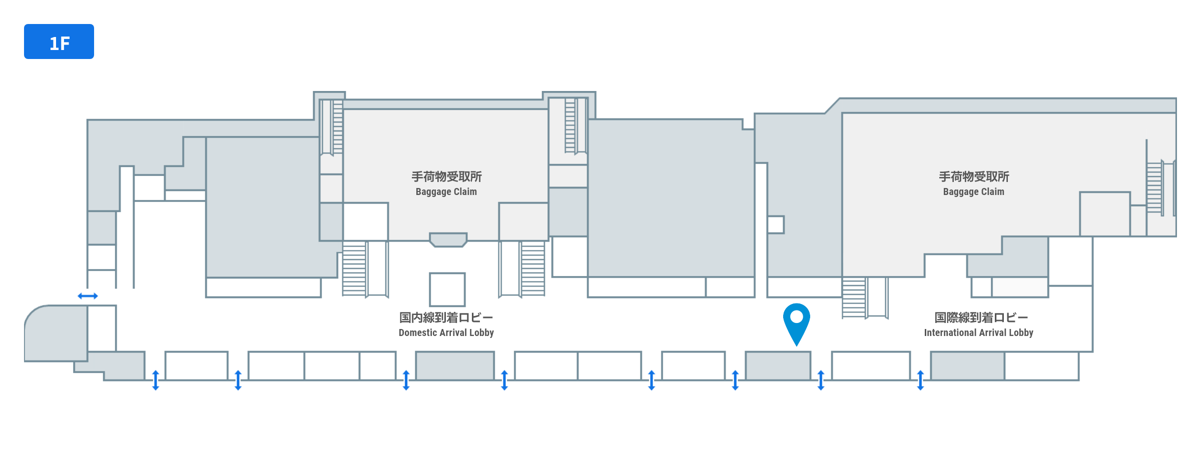 Wi-FiBOXのフロアガイド