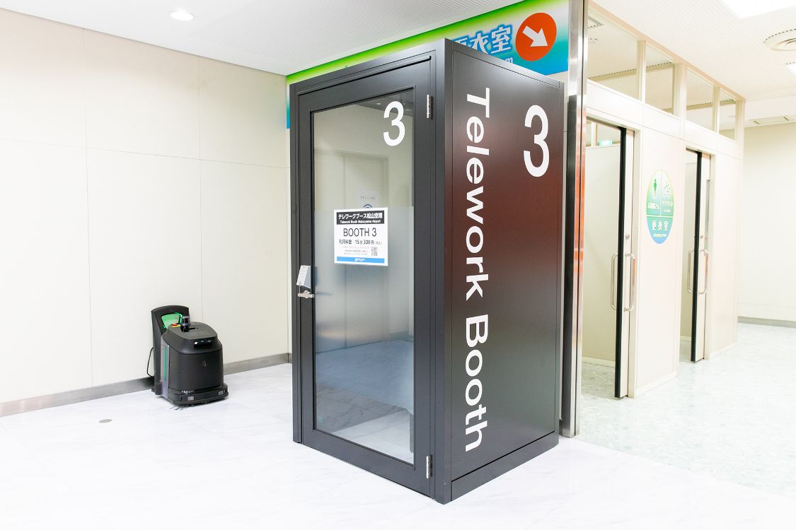 テレワークブースの写真