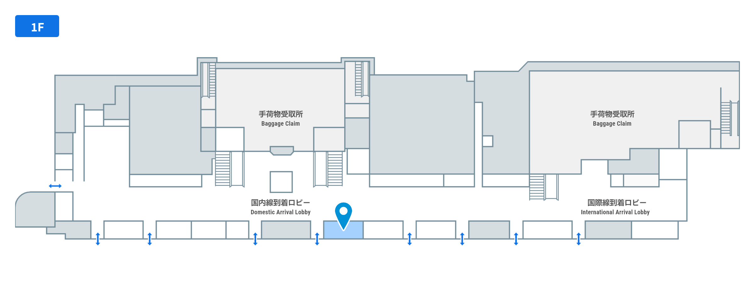 Orange BARのフロアガイド
