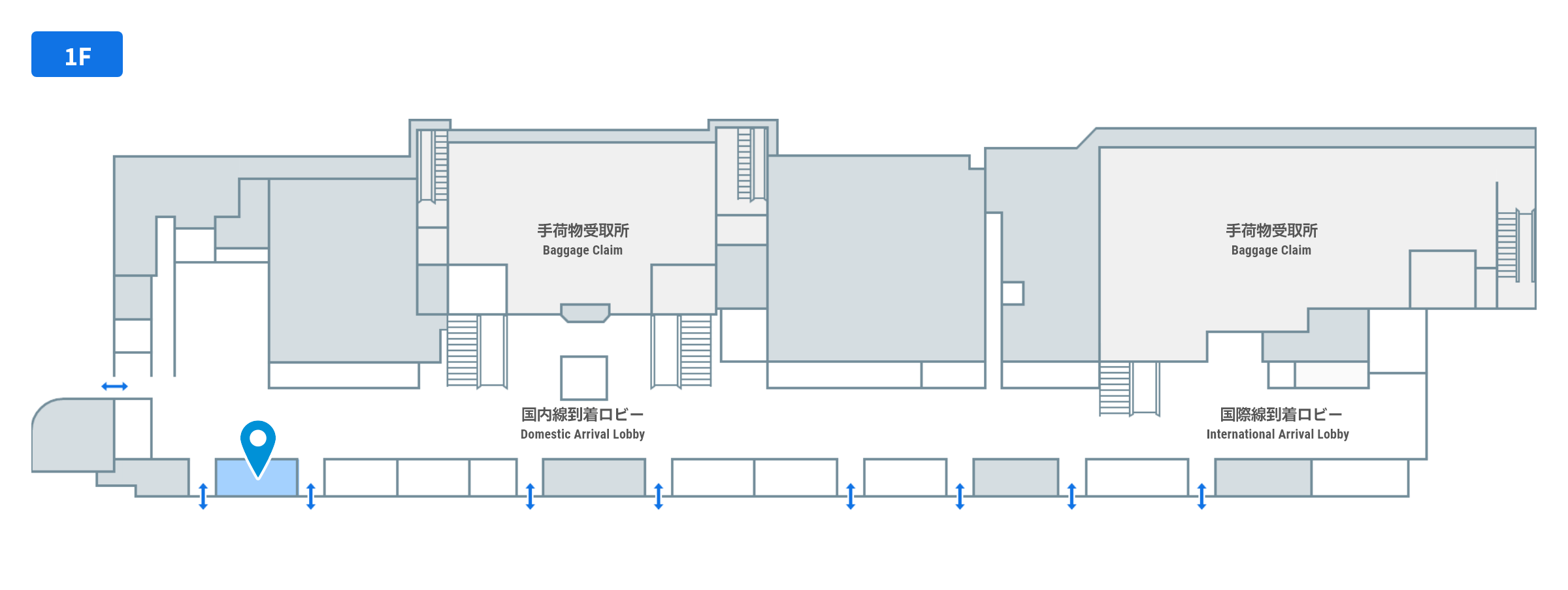 宇和島じゃこ天・えひめ柑橘専門店（島原本舗）のフロアガイド