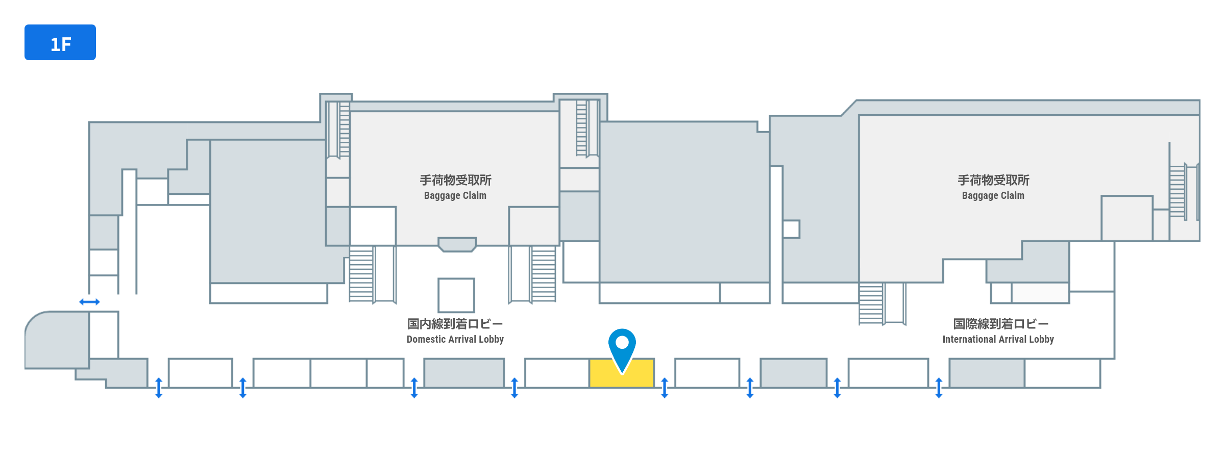 うどん処 マドンナ亭のフロアガイド