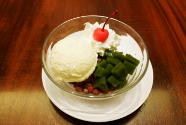 クリームぜんざい