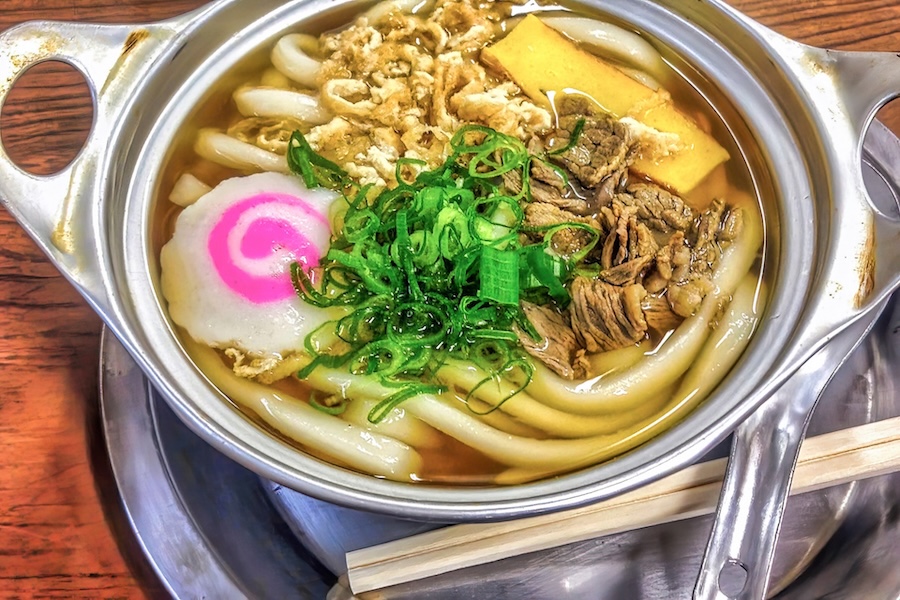 松山鍋焼きうどん